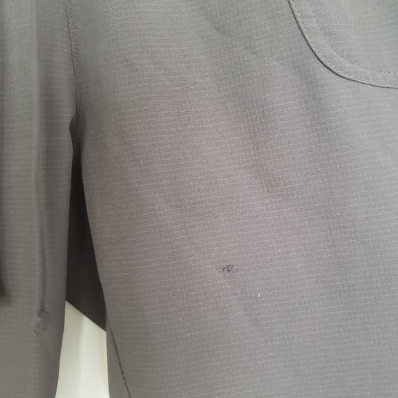 Heartsoul Pewter Lowrise Flare Leg Scrub Pants - Picture 3 of 3